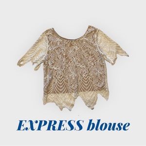 Express Cropped Blouse